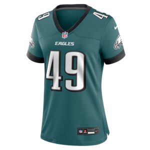 Rick Lovato Philadelphia Eagles Nike Women's Team Game Jersey - Midnight Green photo 2 Jersey4u