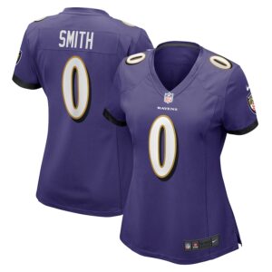 Roquan Smith Baltimore Ravens Nike Women's Team Game Jersey - Purple photo 1 Jersey4u