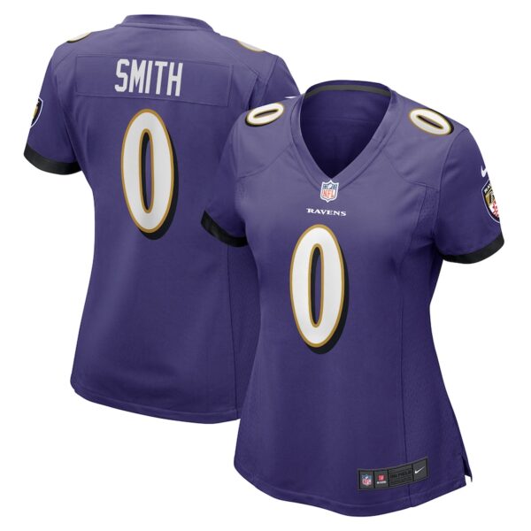 Roquan Smith Baltimore Ravens Nike Women's Team Game Jersey - Purple photo 1 Jersey4u