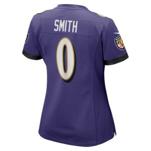 Roquan Smith Baltimore Ravens Nike Women's Team Game Jersey - Purple photo 3 Jersey4u