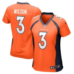 Russell Wilson Denver Broncos Nike Women's Player Jersey - Orange photo 1 Jersey4u
