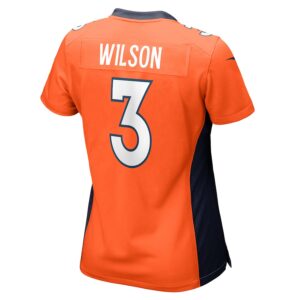 Russell Wilson Denver Broncos Nike Women's Player Jersey - Orange photo 3 Jersey4u
