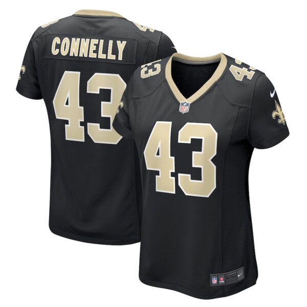 Ryan Connelly New Orleans Saints Nike Women's Team Game Jersey -  Black photo 1 Jersey4u