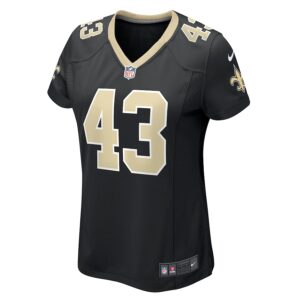 Ryan Connelly New Orleans Saints Nike Women's Team Game Jersey -  Black photo 2 Jersey4u