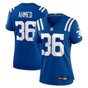 Salvon Ahmed Indianapolis Colts Nike Women's Team Game Jersey -  Royal photo 1 Jersey4u