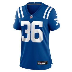 Salvon Ahmed Indianapolis Colts Nike Women's Team Game Jersey -  Royal photo 2 Jersey4u