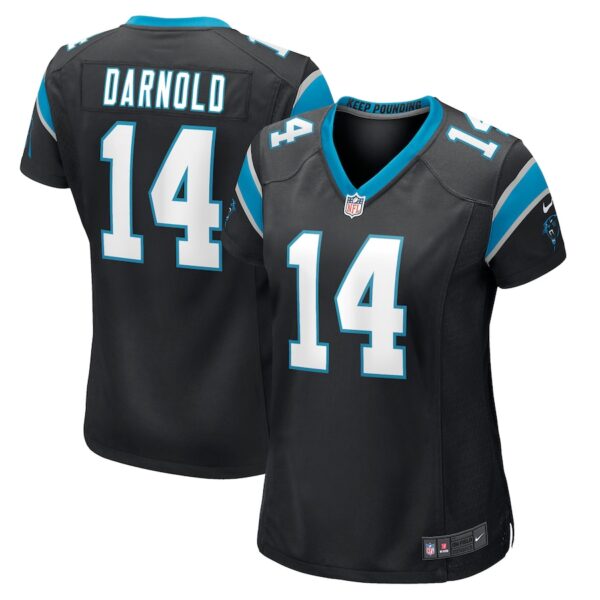 Sam Darnold Carolina Panthers Nike Women's Game Jersey - Black photo 1 Jersey4u