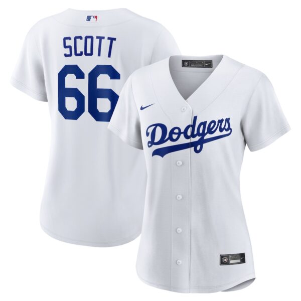 Tanner Scott Los Angeles Dodgers Nike Women's Home Jersey4u Jersey - White photo 1 Jersey4u