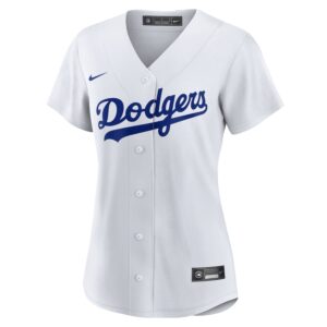 Tanner Scott Los Angeles Dodgers Nike Women's Home Jersey4u Jersey - White photo 2 Jersey4u
