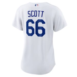 Tanner Scott Los Angeles Dodgers Nike Women's Home Jersey4u Jersey - White photo 3 Jersey4u