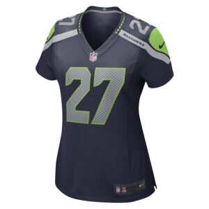 Tariq Woolen Seattle Seahawks Nike Women's Game Player Jersey - College Navy photo 2 Jersey4u