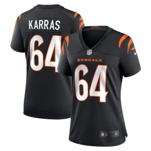 Ted Karras Cincinnati Bengals Nike Women's Game Player Jersey - Black photo 1 Jersey4u