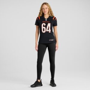 Ted Karras Cincinnati Bengals Nike Women's Game Player Jersey - Black photo 4 Jersey4u