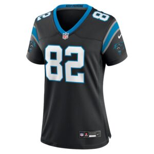 Tommy Tremble Carolina Panthers Nike Women's Team Game Jersey - Black photo 2 Jersey4u