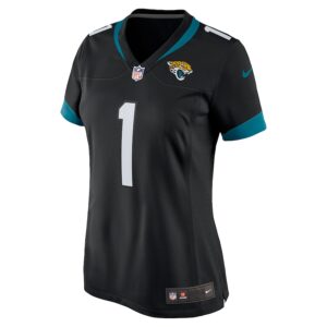 Travis Etienne Jacksonville Jaguars Nike Women's Game Jersey - Black photo 2 Jersey4u