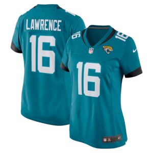 Trevor Lawrence Jacksonville Jaguars Nike Women's Game Jersey - Teal photo 1 Jersey4u