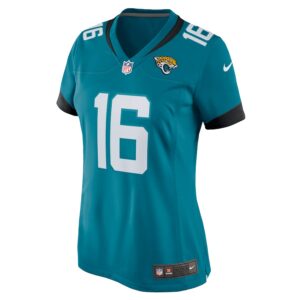 Trevor Lawrence Jacksonville Jaguars Nike Women's Game Jersey - Teal photo 2 Jersey4u