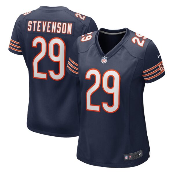 Tyrique Stevenson Chicago Bears Nike Women's  Game Jersey -  Navy photo 1 Jersey4u