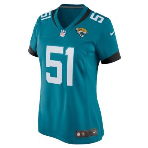 Ventrell Miller Jacksonville Jaguars Nike Women's  Game Jersey -  Teal photo 2 Jersey4u