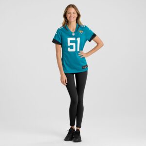 Ventrell Miller Jacksonville Jaguars Nike Women's  Game Jersey -  Teal photo 4 Jersey4u