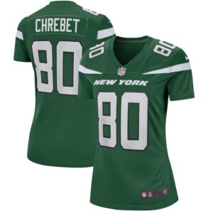 Wayne Chrebet New York Jets Nike Women's Game Retired Player Jersey - Gotham Green photo 1 Jersey4u