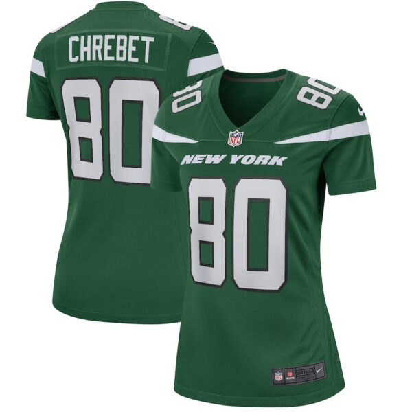 Wayne Chrebet New York Jets Nike Women's Game Retired Player Jersey - Gotham Green photo 1 Jersey4u
