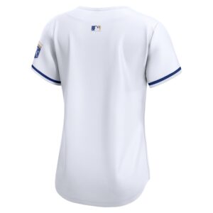 Kansas City Royals Nike Women's Home Limited Jersey - White photo 3 Jersey4u