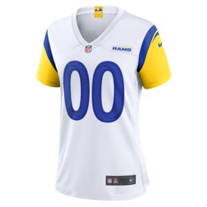 Los Angeles Rams Nike Women's Alternate Custom Jersey - White photo 2 Jersey4u