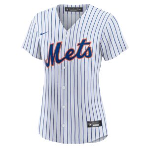 New York Mets Nike Women's #1 Mom Home Jersey4u Jersey - White photo 2 Jersey4u