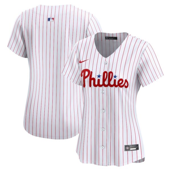 Philadelphia Phillies Nike Women's Home Limited Jersey - White photo 1 Jersey4u