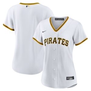 Pittsburgh Pirates Nike Women's Home Jersey4u Team Jersey - White photo 1 Jersey4u