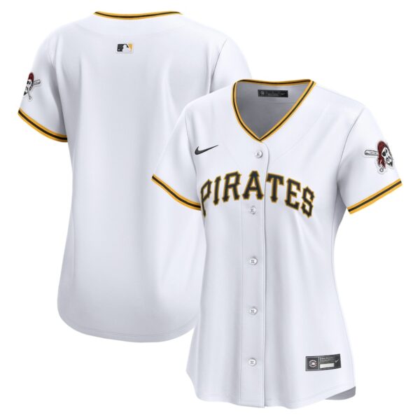 Pittsburgh Pirates Nike Women's Home Limited Jersey - White photo 1 Jersey4u