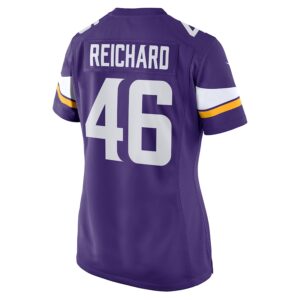 Will Reichard Minnesota Vikings Nike Women's Game Jersey -  Purple photo 3 Jersey4u