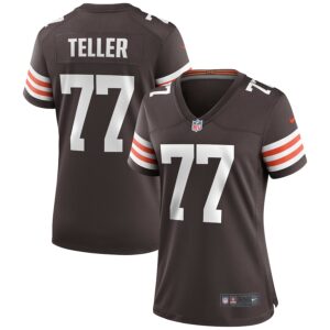 Wyatt Teller Cleveland Browns Nike Women's Game Jersey - Brown photo 1 Jersey4u