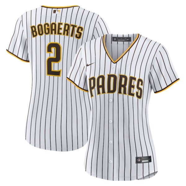 Xander Bogaerts San Diego Padres Nike Women's Home Jersey4u Jersey - White photo 1 Jersey4u