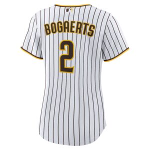 Xander Bogaerts San Diego Padres Nike Women's Home Jersey4u Jersey - White photo 3 Jersey4u