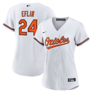 Zach Eflin Baltimore Orioles Nike Women's Home Jersey4u Jersey - White photo 1 Jersey4u