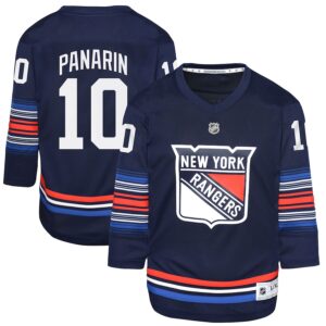 Artemi Panarin New York Rangers Youth Alternate Jersey4u Player Jersey - Navy photo 1 Jersey4u