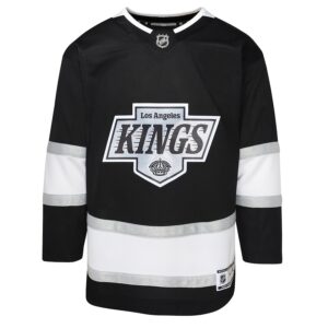 Los Angeles Kings Youth Home Premier Jersey - Black photo 2 Jersey4u
