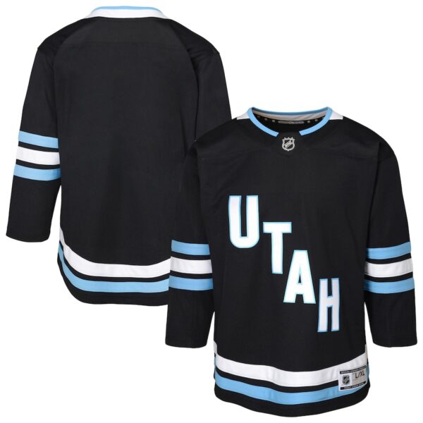 Utah Hockey Club Youth Home Premier Jersey - Black photo 1 Jersey4u