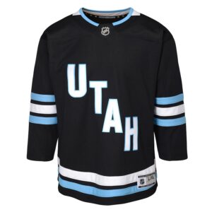 Utah Hockey Club Youth Home Premier Jersey - Black photo 2 Jersey4u