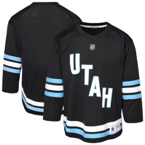 Utah Hockey Club Youth Jersey4u Jersey - Black photo 1 Jersey4u