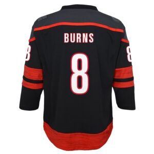 Brent Burns Carolina Hurricanes Youth Home Jersey4u Player Jersey - Black photo 3 Jersey4u