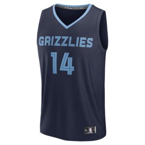 Zach Edey Memphis Grizzlies Jersey4u Youth 2024 NBA Draft Fast Break Player Jersey - Icon Edition - Navy photo 2 Jersey4u