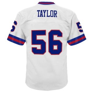 Lawrence Taylor New York Giants Mitchell & Ness Youth 1986 Retired Player Legacy Jersey - White photo 3 Jersey4u