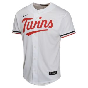 Carlos Correa Minnesota Twins Nike Youth Home Game Player Jersey - White photo 2 Jersey4u