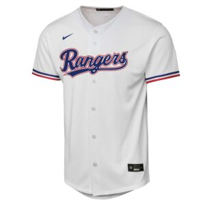 Corey Seager Texas Rangers Nike Youth Home Jersey4u Player Jersey - White photo 2 Jersey4u