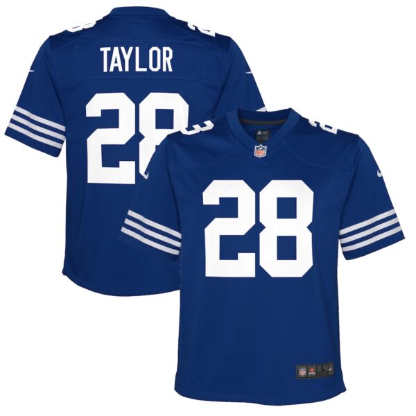 Jonathan Taylor Indianapolis Colts Nike Youth Game Jersey - Royal photo 1 Jersey4u