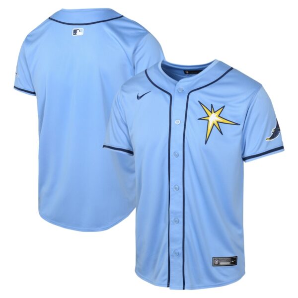Tampa Bay Rays Nike Youth Alternate Limited Jersey - Light Blue photo 1 Jersey4u