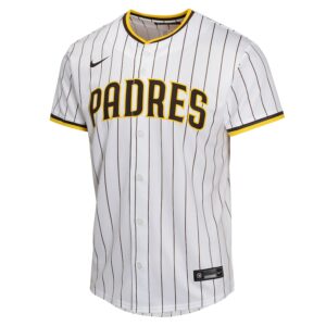 Manny Machado San Diego Padres Nike Youth Home Game Player Jersey - White photo 2 Jersey4u